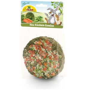 JR Farm Bezobilný koláček ze sena se zeleninou 75g